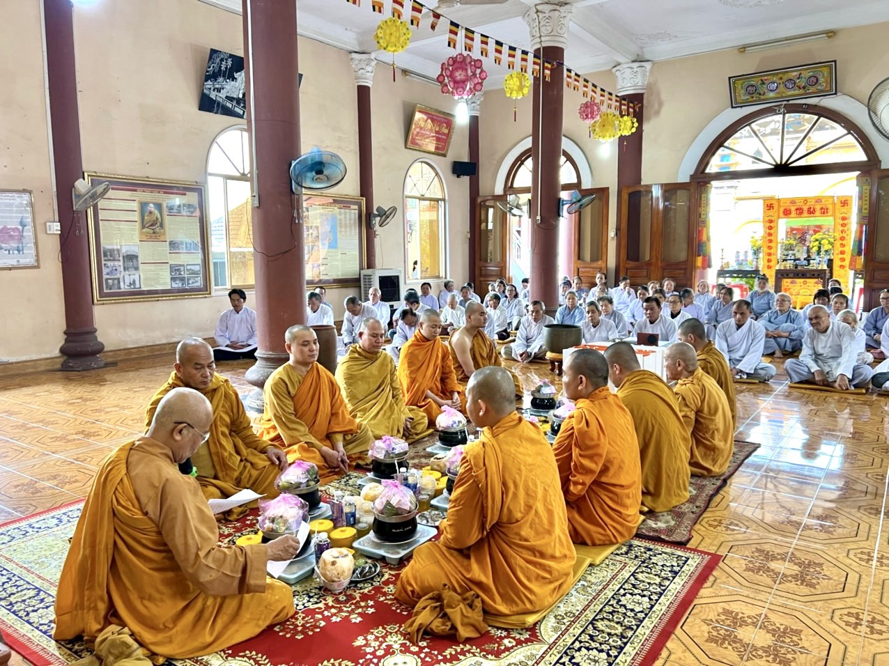 An Nhơn: Trang nghiêm lễ vía Đức Phật A Di Đà tại tịnh xá Ngọc Duyên
